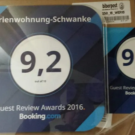 公寓 Ferienwohnung-schwanke *